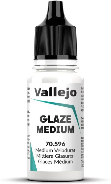 VALLEJO Lakier Nr195 Gla ze Medium 17mlAuxiliary - tantis.pl