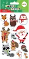 Naklejki Xmas animals 10x20cm HAPPY COLOR - tantis.pl