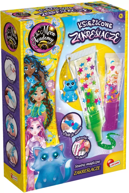 Księżycowe zakreślacze. Moon Academy - tantis.pl