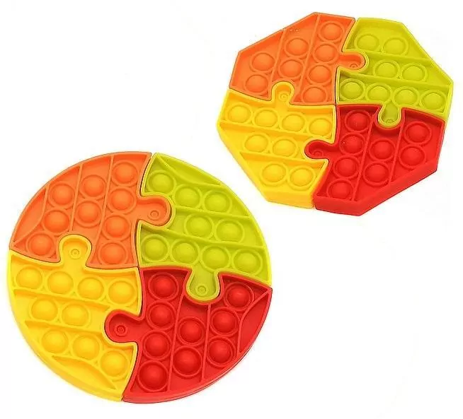 Pop it antystresowy 15cm 4el MIX - tantis.pl
