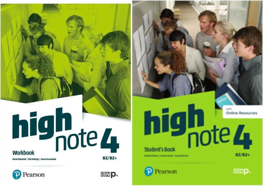High Note 4. Pakiet: Student's Book (Podręcznik) + Kod Digital Resources + Interactive eBook + MyEnglishLab & Online Practice / Workbook (Ćwiczenia). Poziom B2/B2+. Język angielski - tantis.pl