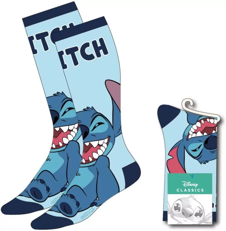 Skarpetki dla dorosłych Stitch rozm. 36-43 - tantis.pl