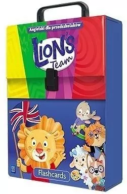 Lion's Team. Angielski dla przedszkolaków. Flashcards - tantis.pl
