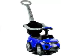 Jeździk z pchaczem. Mega Car 3w1. Niebieski