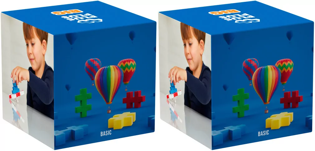 Multipak: Big zestaw w kolorach podstawowych 100 elementów. Plus-plus x2 - tantis.pl
