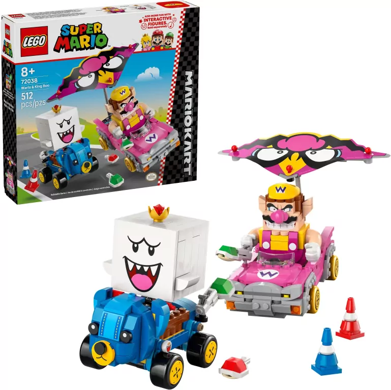 LEGO® Mario Kart™ — Wario i King Boo 72038 - tantis.pl