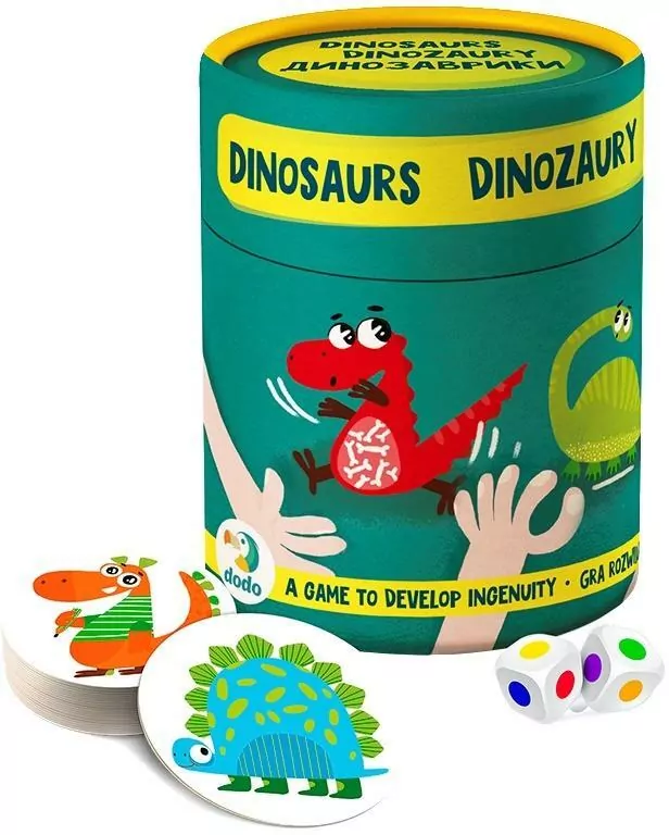 DODO. Gra na spostrzegawczość Dinozaury - tantis.pl