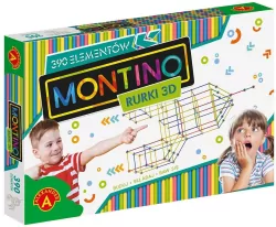 Monitino. Rurki 3D. 390 elementów