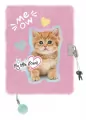 Pamiętnik z kłódką 3D włochacz A5 96k My Little Friend PASTEL KITTY - tantis.pl