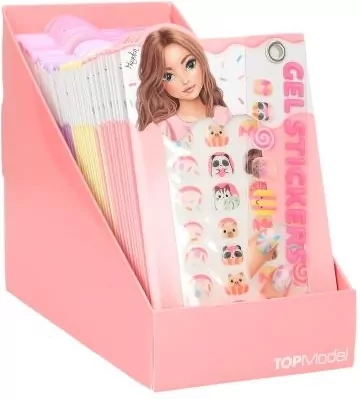 Naklejki żelowe na paznokcie Top Model Candy Glam 14073A - tantis.pl