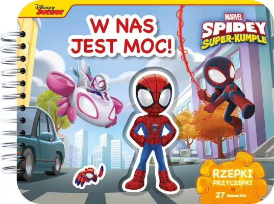 Rzepki-przyczepki. W nas jest moc! Marvel Spidey..
