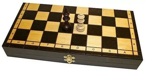 Szachy turniejowe małe 38 cm - tantis.pl