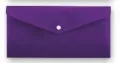Koperta na zatrzask B6/DL PP-115. Fioletowa - tantis.pl