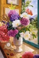 Puzzle 1000. Still life with hydrangeas - tantis.pl