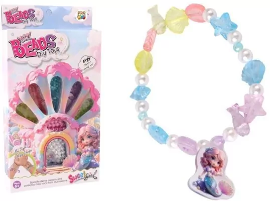 Akademia mody bransoletki kolorowe domek syrenki