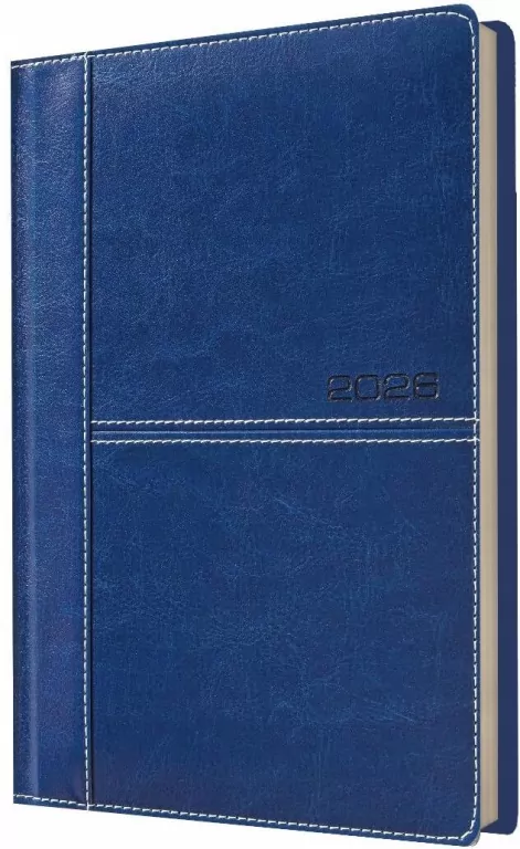 Kalendarz 2026 A4 tygodniowy registry niebieski - tantis.pl