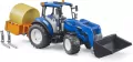 BRUDER TRAKTOR NEW HOLLAND TS.120 LADOWACZ WB4 - tantis.pl