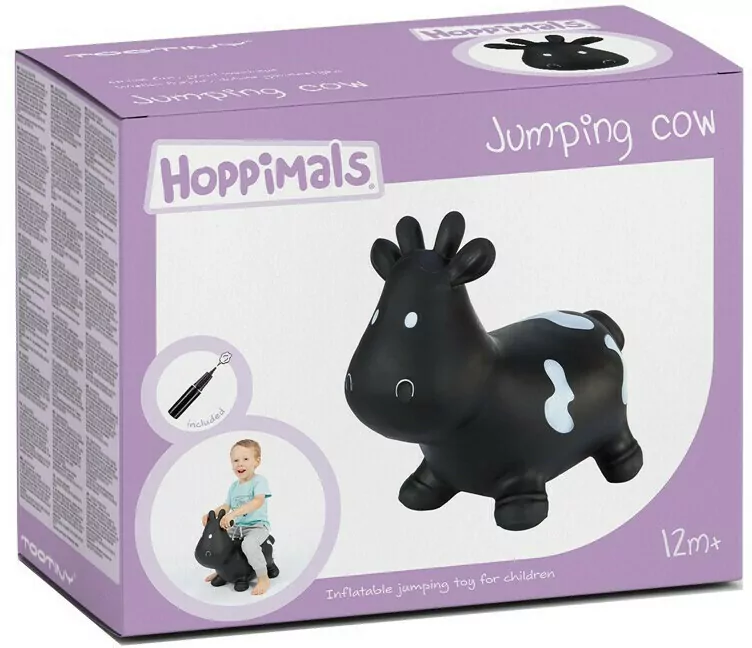 Tootiny. Skoczek Krówka, czarna - tantis.pl