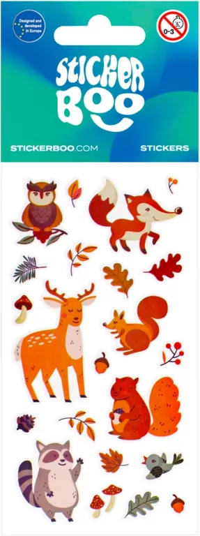 Naklejki Jesień mix - tantis.pl