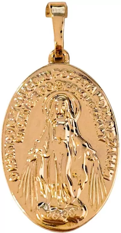 Medalik Matka Boża Niepokalana stainlees steel - tantis.pl
