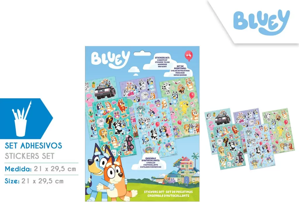 Naklejek Bluey BY00008 - tantis.pl
