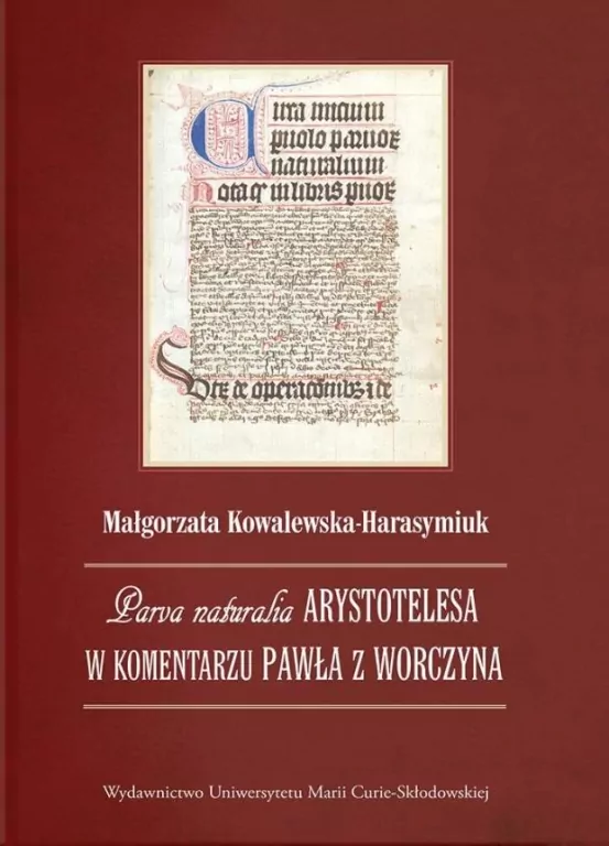 Parva naturalia Arystotelesa w komentarzu Pawła... - tantis.pl