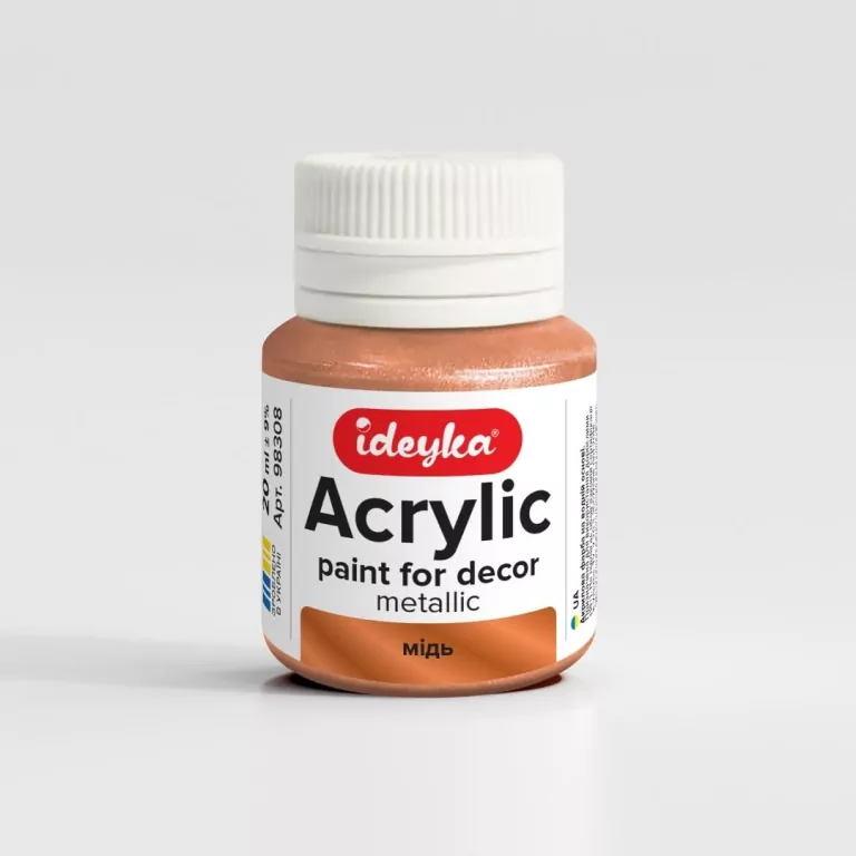 Farba akrylowa metaliczna Miedź 20ml - tantis.pl