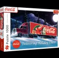 Puzzle 1000 Coca-Cola: Świąteczna Ciężarówka TREFL - tantis.pl
