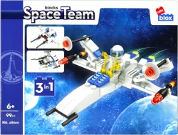 Klocki konstrukcyjne. Statek kosmiczny