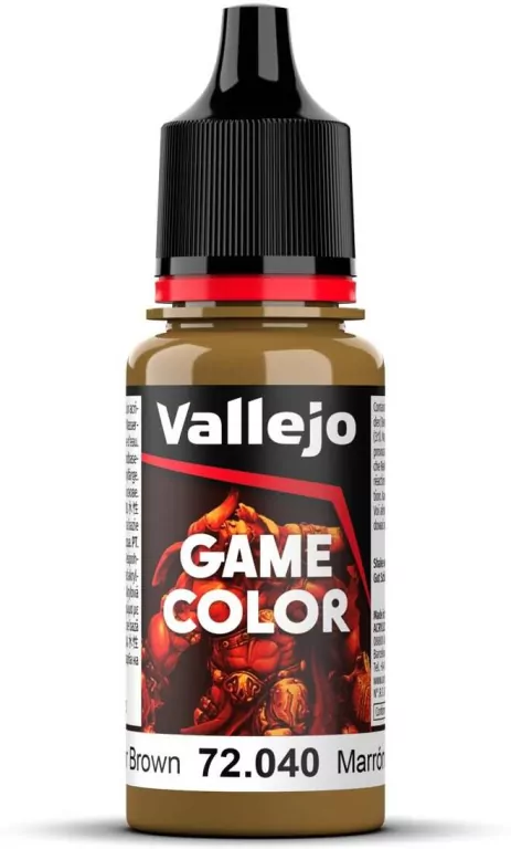 Vallejo: 72.040 - Game Color - Leather Brown (18 ml) - tantis.pl