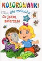 Co jedzą zwierzęta? Kolorowanki dla malucha - tantis.pl