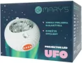 Projektor RGBW z pilotem. Ufo galaktyka - tantis.pl