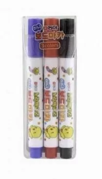 Marker suchościeralny. Mini 3 kolory