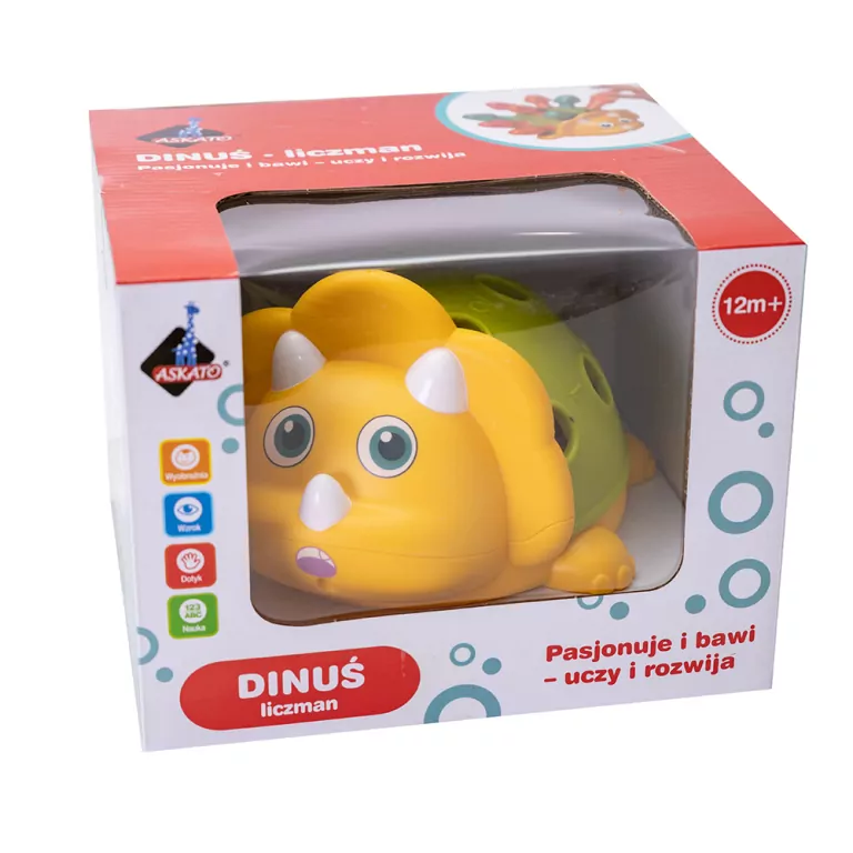 Dinozaur. Liczmany - tantis.pl