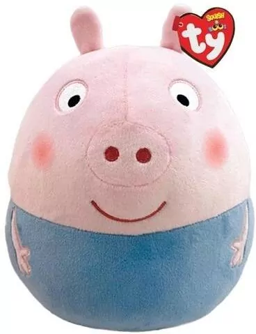 Ty Squishy Beanies Peppa Pig George 30cm - tantis.pl