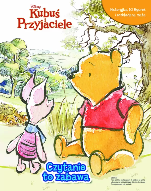 Czytanie to zabawa. Disney Kubuś i Przyjaciele - tantis.pl