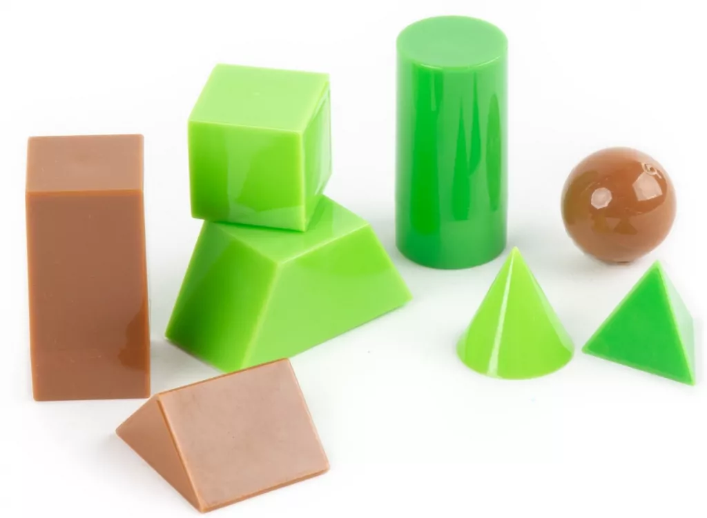 Modele 3D figur geometrycznych B KIDEA - tantis.pl