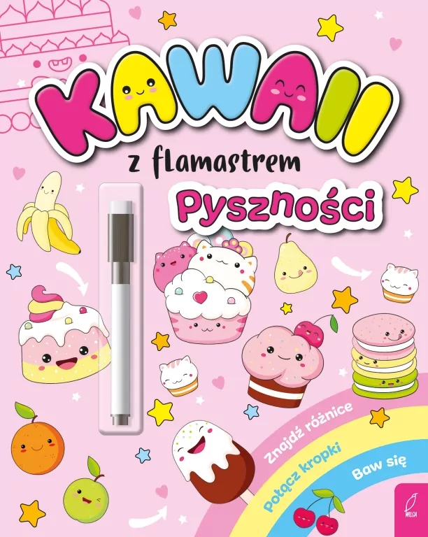 Kawaii z flamastrem. Pyszności - tantis.pl