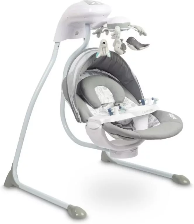 Caretero Huśtawka elektryczna Raffi graphite - tantis.pl