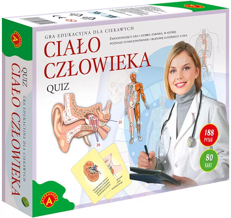 Ciało człowieka. Quiz - tantis.pl