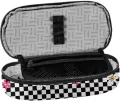 Piórnik owalny kratka-kwiatki BeUniq BU26RK-013 - tantis.pl