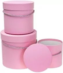 Pudełko Flower Box jasnoróżowy ROZETTE