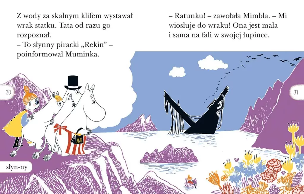 Muminki. Oto Mała Mi. Czytam sobie. Poziom 2 - tantis.pl