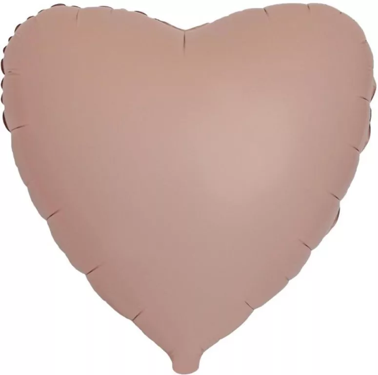 Balon foliowy Serce Vintage Rose 45cm - tantis.pl