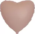 Balon foliowy Serce Vintage Rose 45cm - tantis.pl