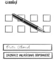 Zaznacz właściwą odpowiedź - tantis.pl