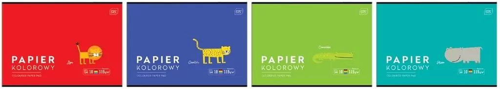 Papier kolorowy A4/10K BB Kids - tantis.pl
