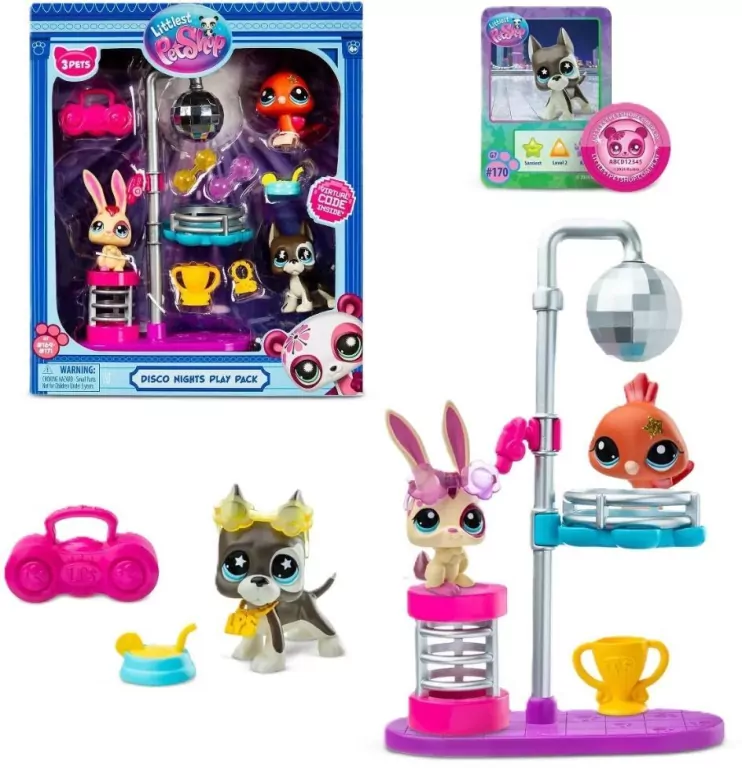 Littlest Pet Shop. Zestaw Disco Night - tantis.pl