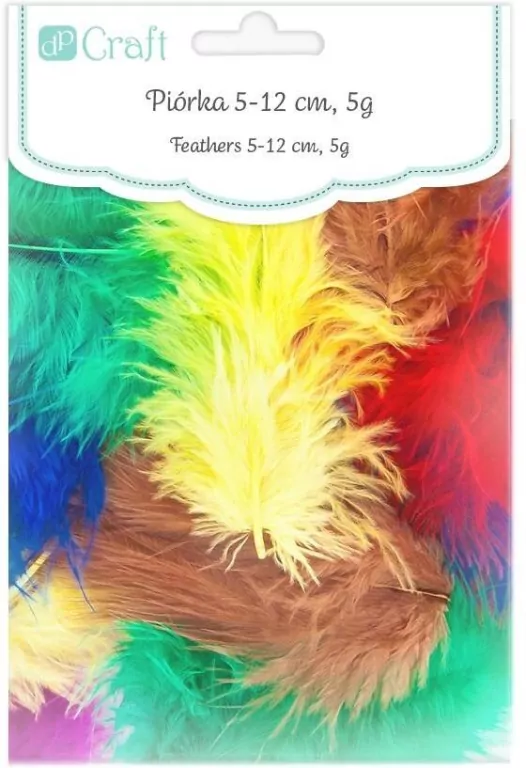 Piórka  5-12 cm, 5 g basic (CEPI-102) - tantis.pl