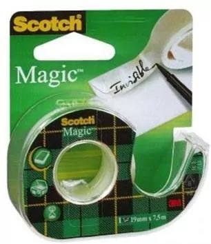 Taśma klejąca matowa Scotch Magic dyspenser 19mm